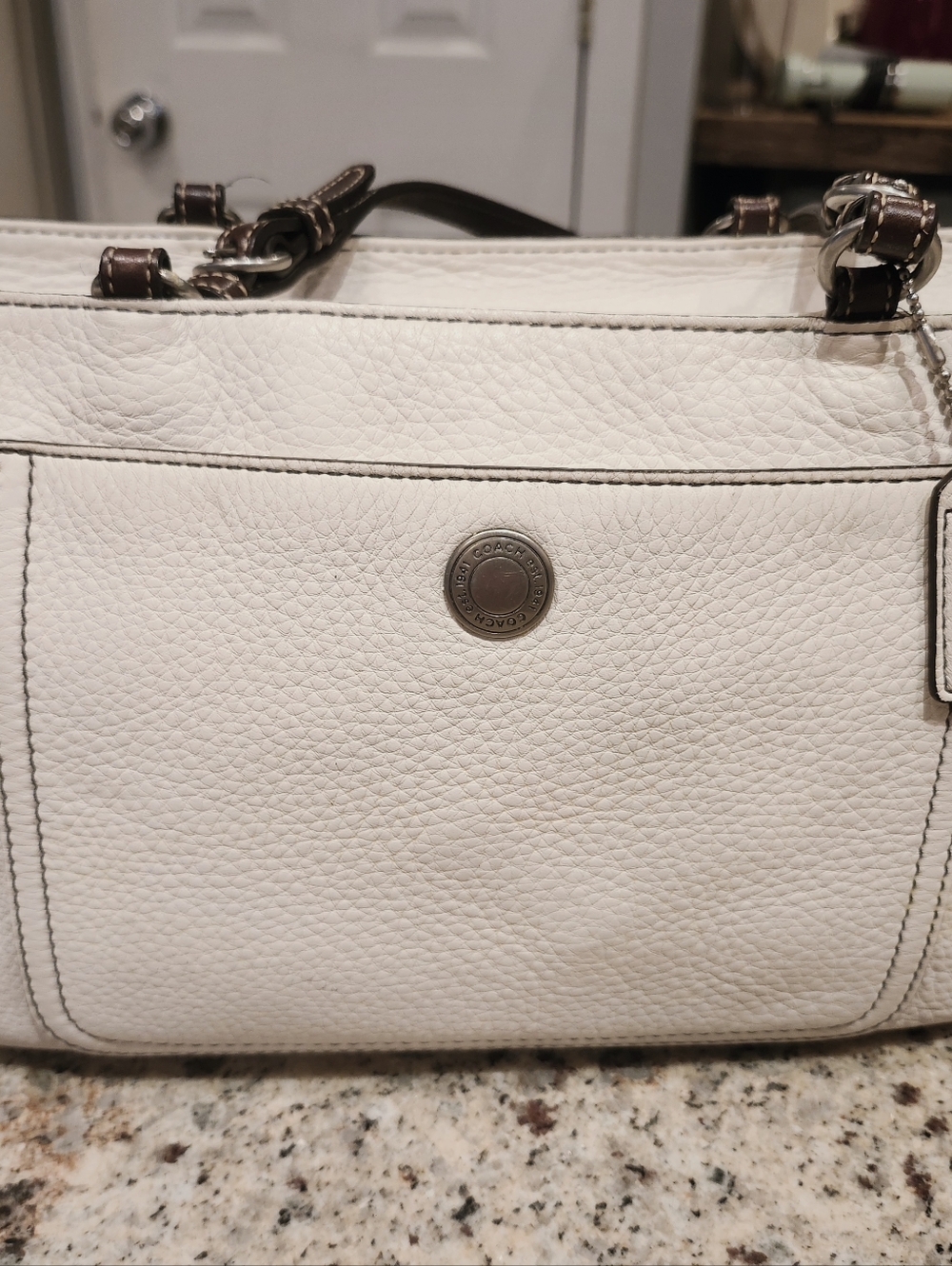 Coach Chelsea White Bag
